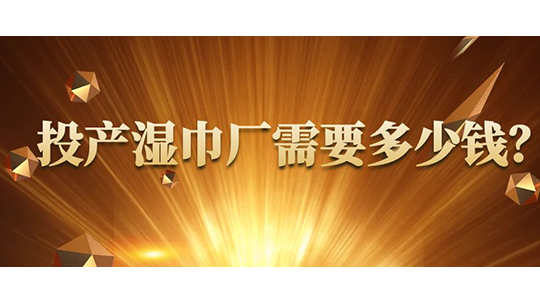 投產(chǎn)濕巾廠需要多少錢？都需要哪些濕巾加工設(shè)備？